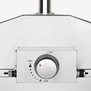 H. Koenig Gino440 Gas Pizzaoven RVS