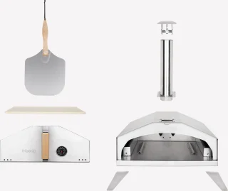 H. Koenig Gino440 Gas Pizzaoven RVS