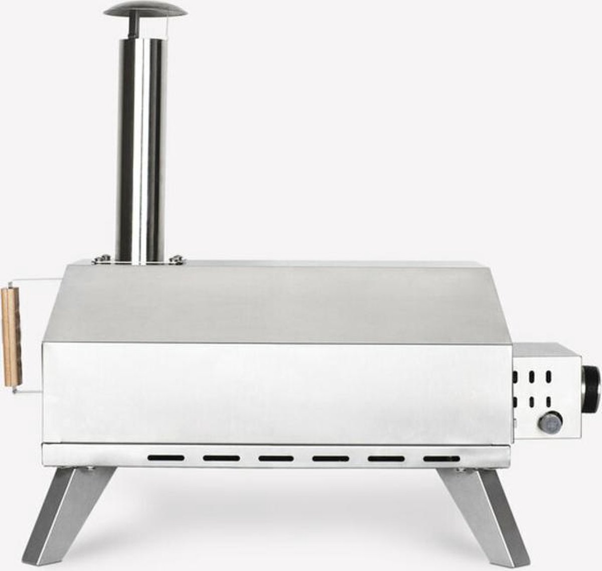 H. Koenig Gino440 Gas Pizzaoven RVS
