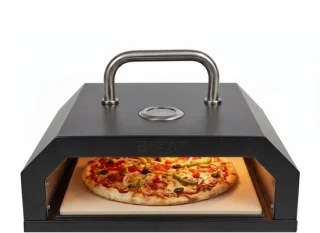 HEAT Eldhus Pizzaoven 35x45x12 cm Zwart