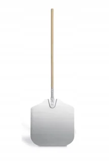 Hendi pizzaschep met houten handvat