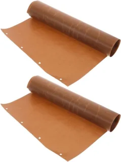 Hittebestendige anti-aanbakdoek voor pizza, 2 stuks