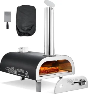 Hout- en pellet pizzaoven – draagbare buitenoven