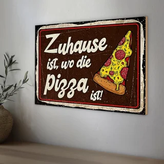Houten decoratiebord