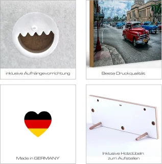 Houten decoratiebord