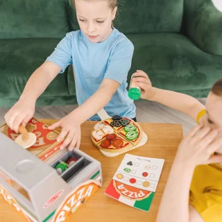 Houten Pizzacorner Speelset