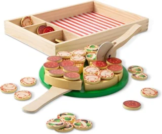 Houten Pizzaset - Speelgoedkeuken
