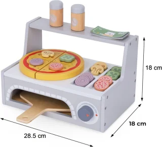 Houten Pizzaset voor Kinderen