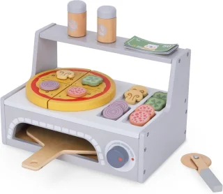 Houten Pizzaset voor Kinderen