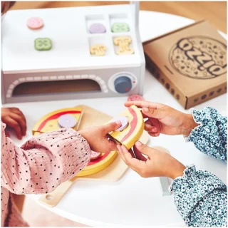 Houten Pizzaset voor Kinderen