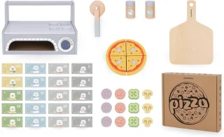 Houten Pizzaset voor Kinderen