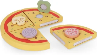 Houten Pizzaset voor Kinderen