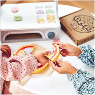 Houten Pizzaset voor Kinderen