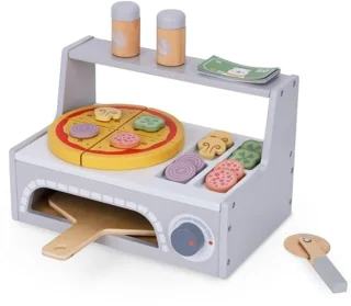 Houten Pizzaset voor Kinderen