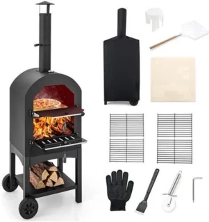 Houtgestookte pizzaoven voor buiten