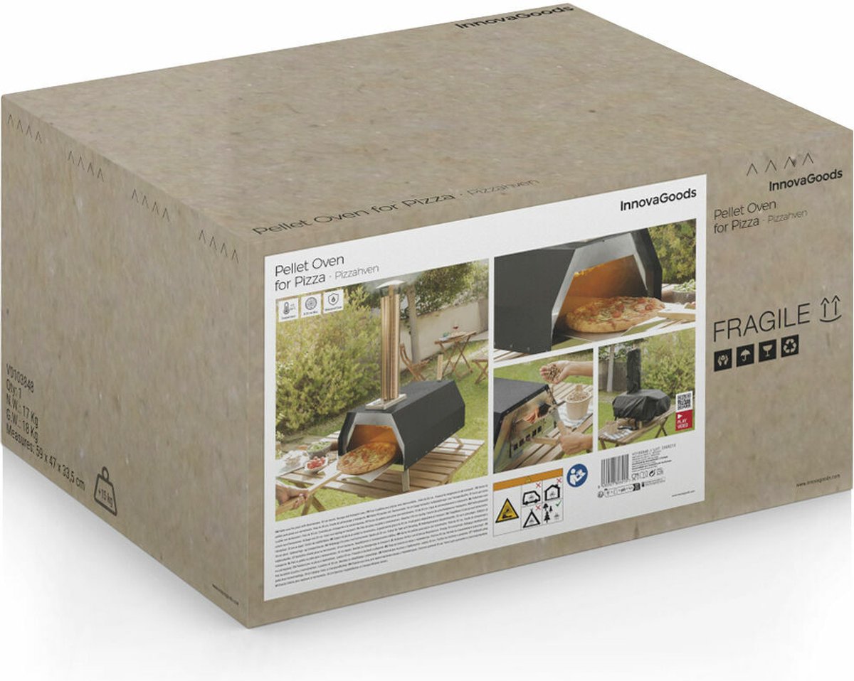 InnovaGoods Pellet Pizza Oven