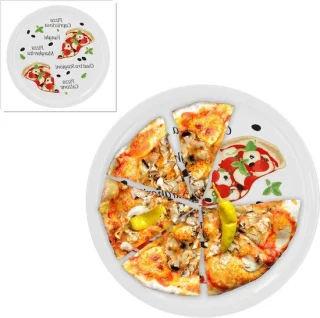 Italiaanse Bellen Pizzaborden Set Porselein 30,5 cm