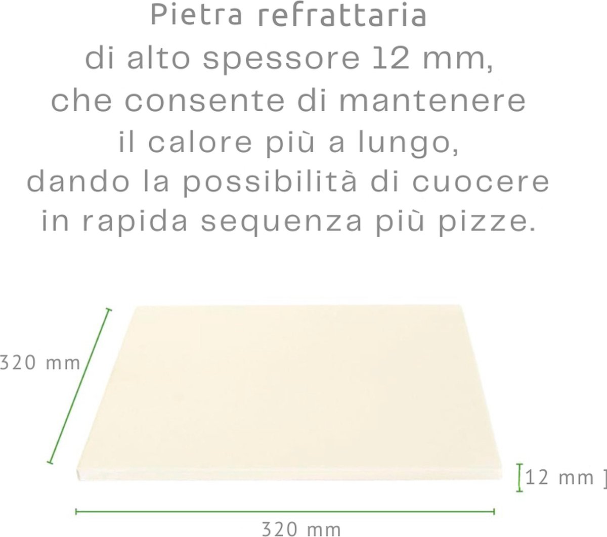 Just Kitchen 884 Professionele Pizzaoven 1700W 32cm