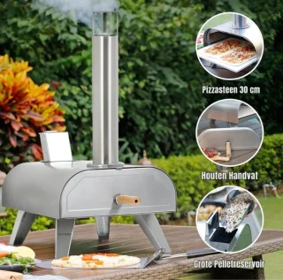 KAD pizza oven buiten