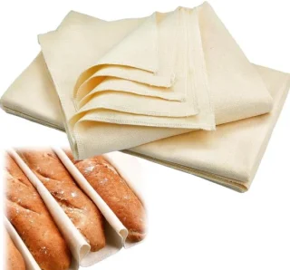 Katoenen deegdoek - 2 stuks, 150 x 60 cm