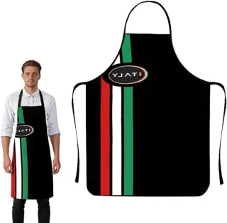 Keukenschort Bakkersschort Italian Flag