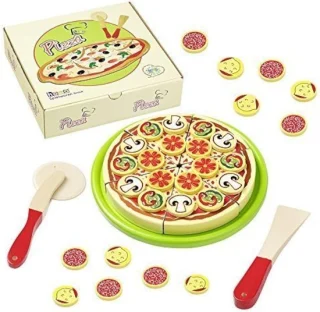 KidsWood Houten Pizza Speelset