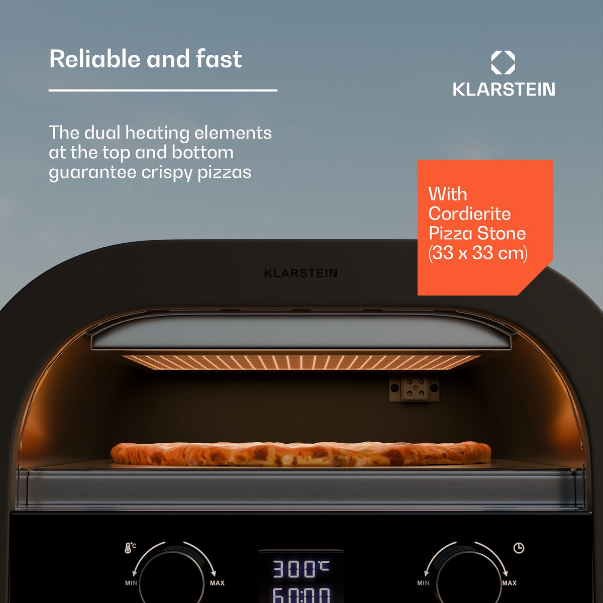 Klarstein FornoVetro Pizzaoven 2200W