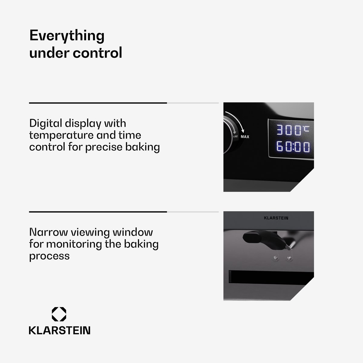 Klarstein FornoVetro Pizzaoven 2200W