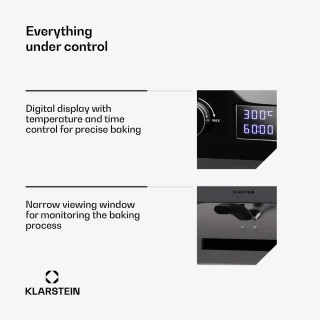 Klarstein FornoVetro Pizzaoven 2200W