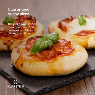 Klarstein Lafiamma Elektrische Pizzaoven 2200W RVS