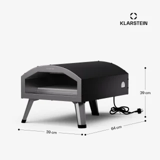 Klarstein Lafiamma Elektrische Pizzaoven 2200W RVS