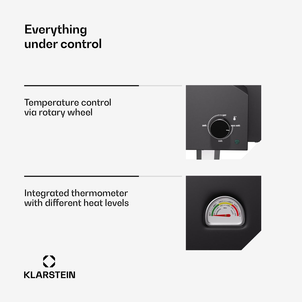 Klarstein Lafiamma Elektrische Pizzaoven 2200W RVS