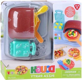 Klei pizza party set