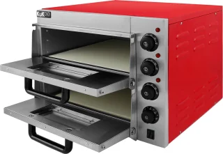 KuKoo Elektrische Pizza Oven 2-Kamers