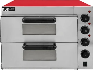 KuKoo Elektrische Pizza Oven 2-Kamers