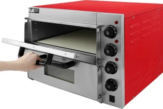 KuKoo Elektrische Pizza Oven 2-Kamers