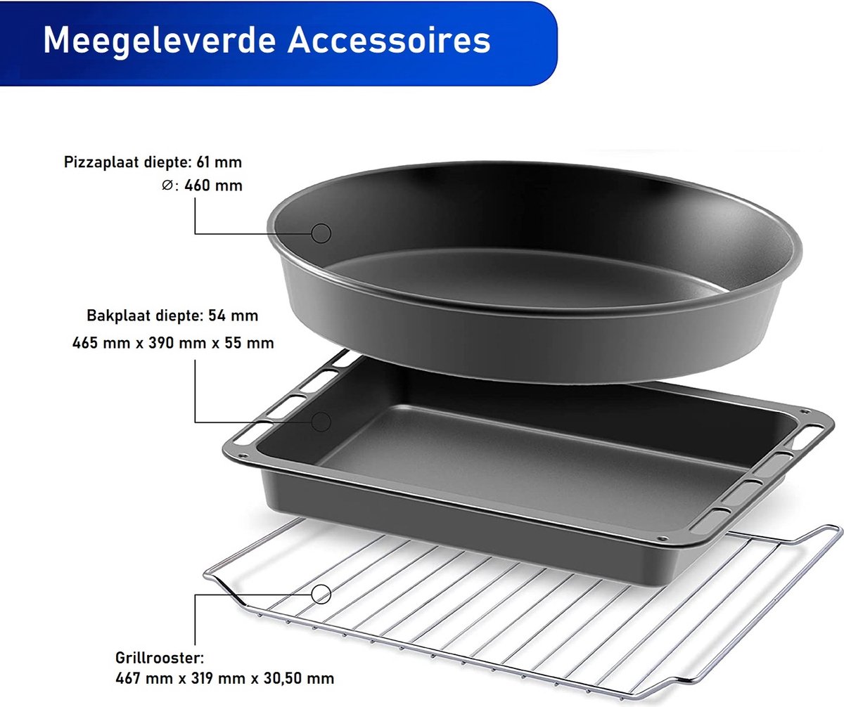 Kumtel Mini-oven 70L 2000W
