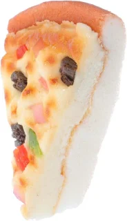 Kunstmatige pizzapunt - fotografie rekwisiet