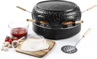LifeStages Pizzarette 6-persoons Pizzamaker Zwart