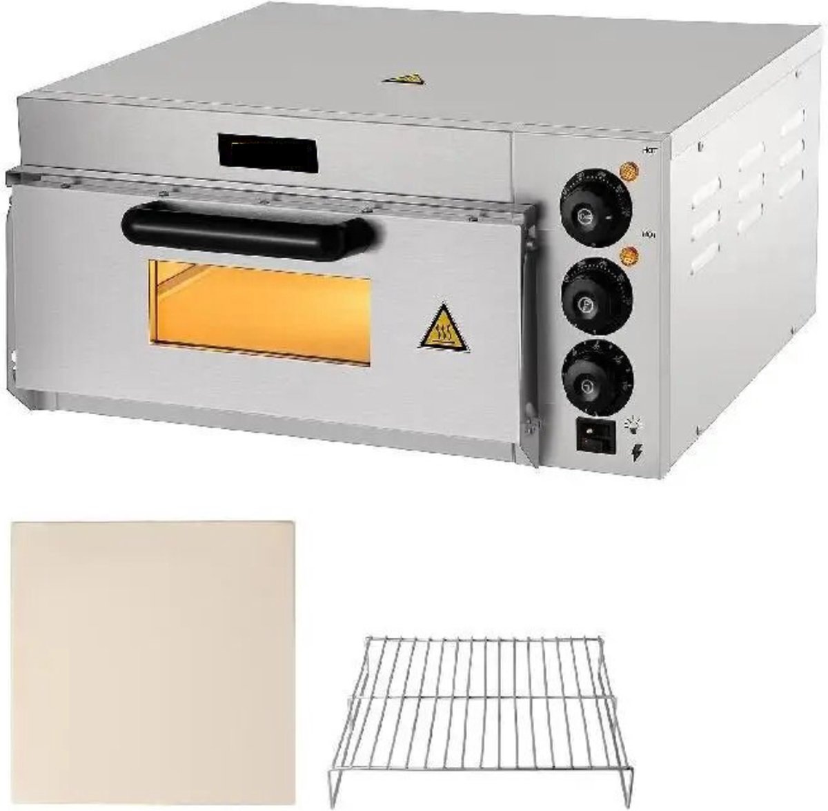 Livano Houtgestookte Pizza Oven Buiten - Steenoven Met Accessoires