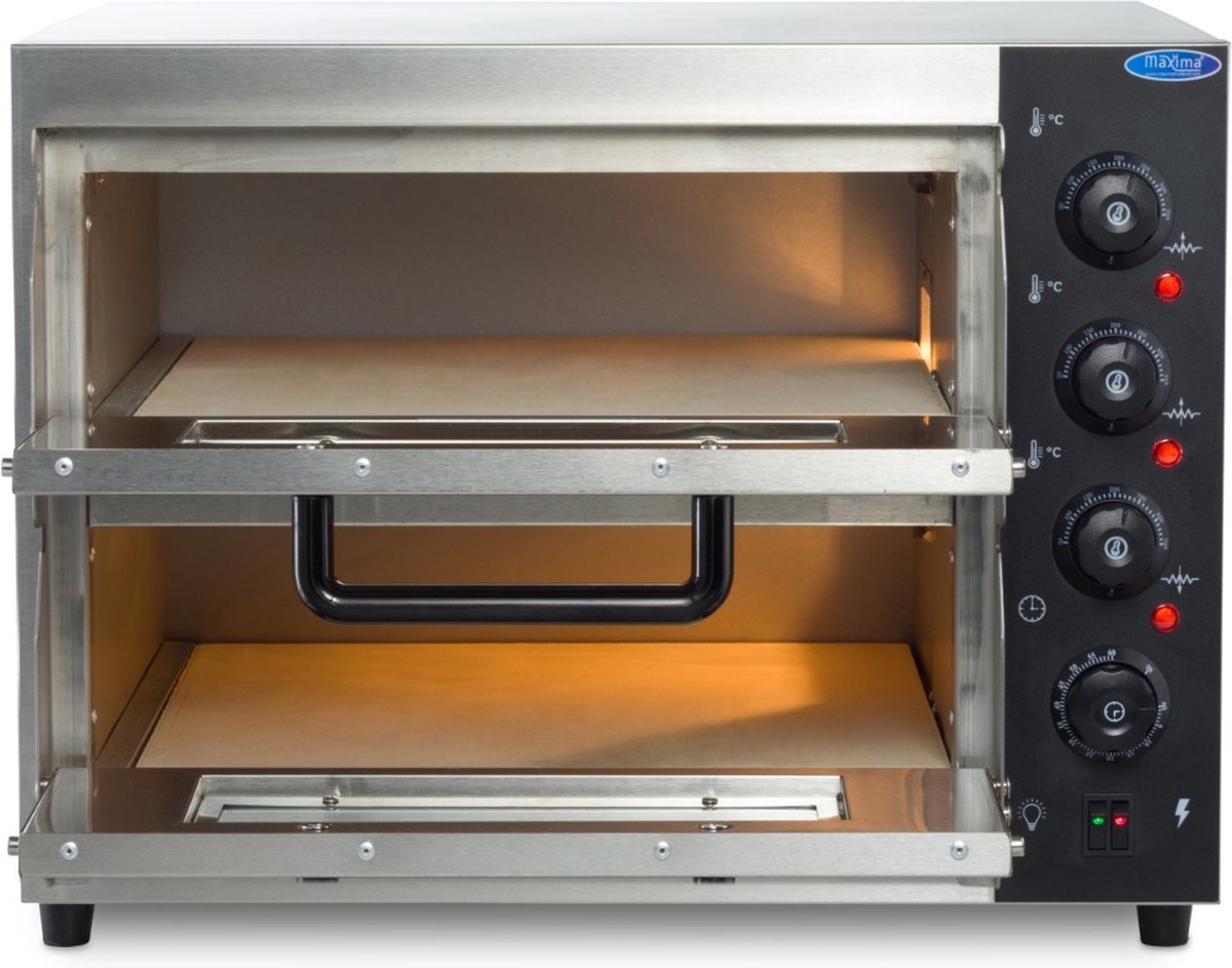 Maxima Pizza Oven 2 Kamers Ø 40 cm