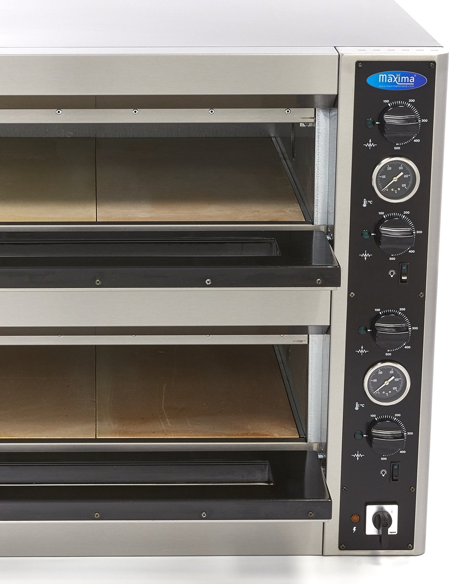 Maxima Pizza Oven 8 Pizzas 2 Kamers