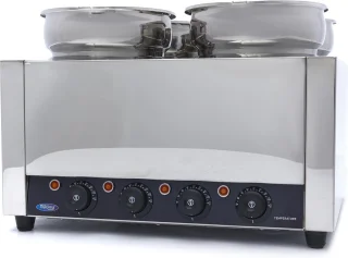 Maxima Pizza Oven met Transportband 2 Pizza's Ø20 cm