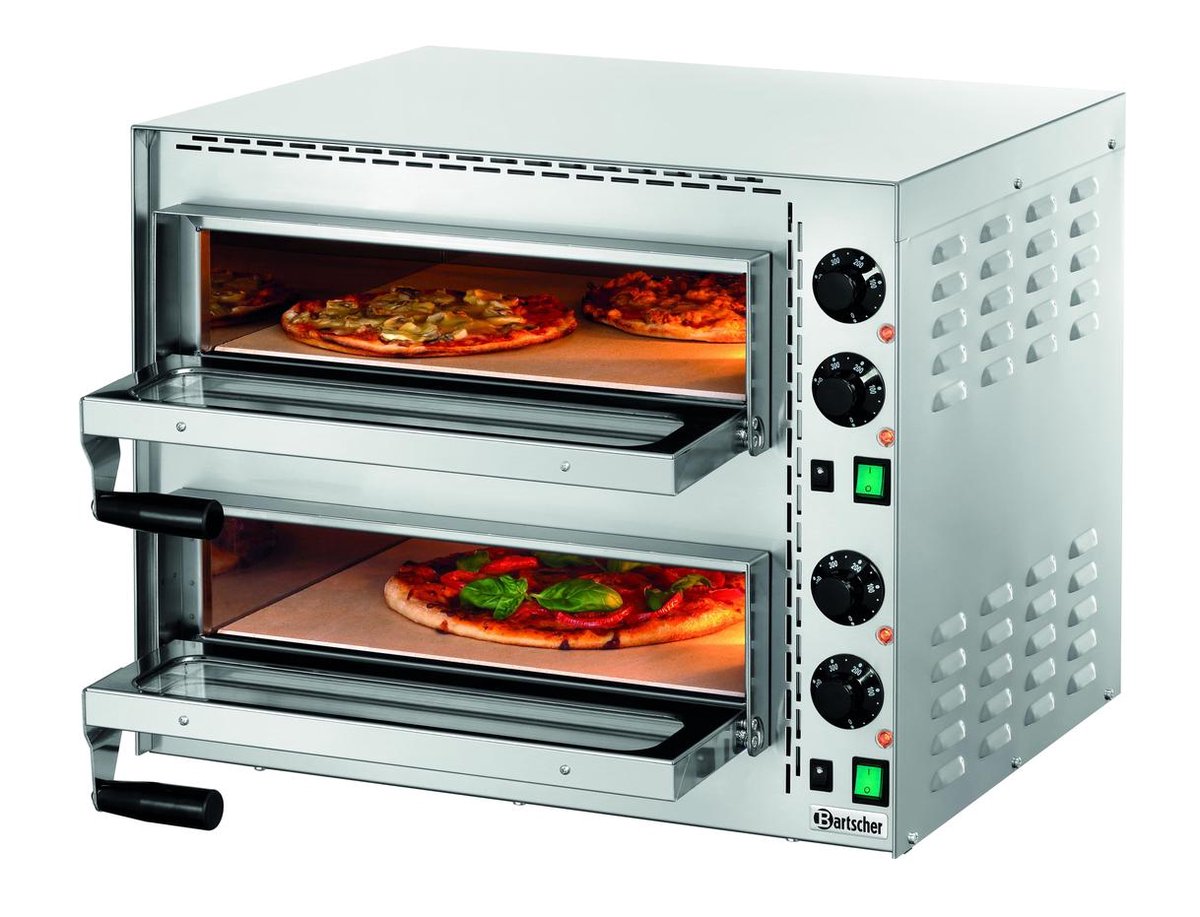 Mini Pizzaoven 2x1 Pizza Ø35cm