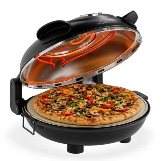 Snel thuis pizza bakken, met controle over boven- en onderwarmte
