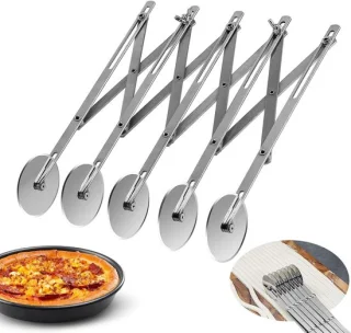 Multiwiel pizzasnijder van RVS