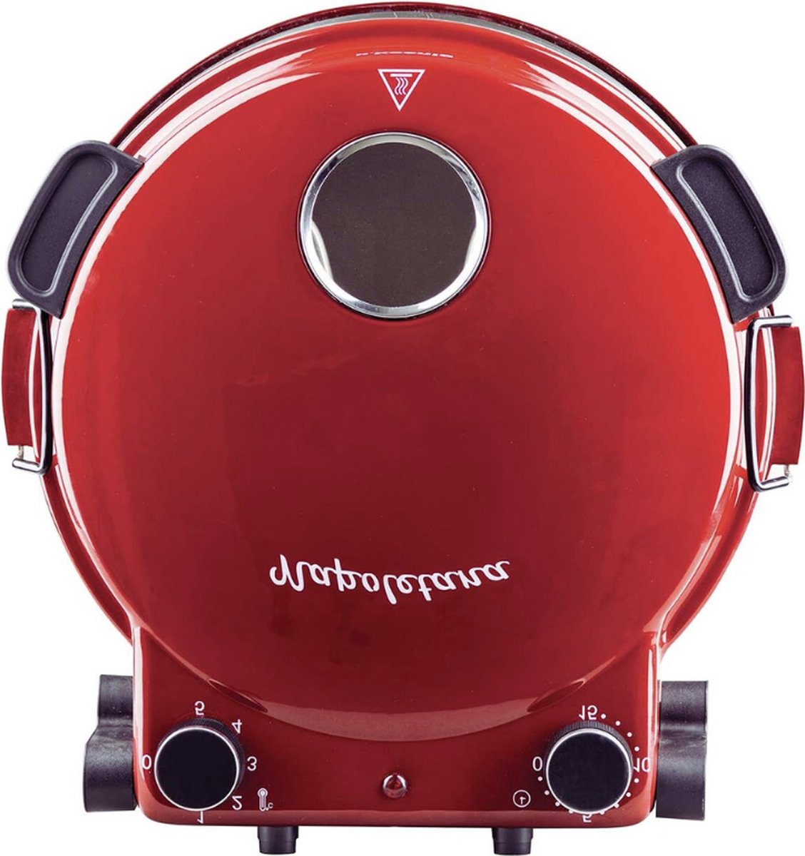 NAPL350 Elektrische Pizza Oven Rood Professional