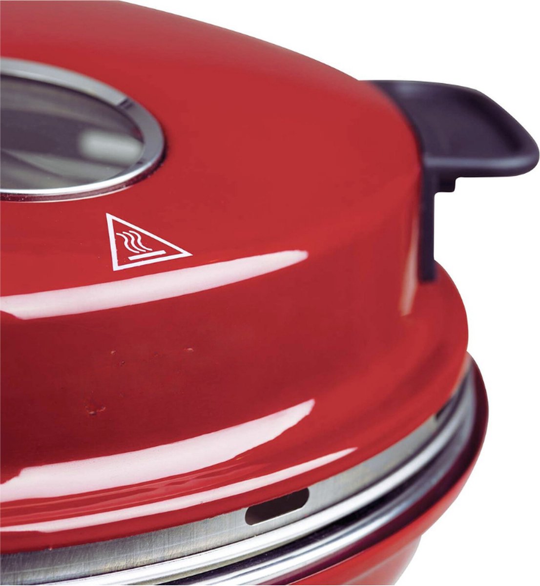 NAPL350 Elektrische Pizza Oven Rood Professional