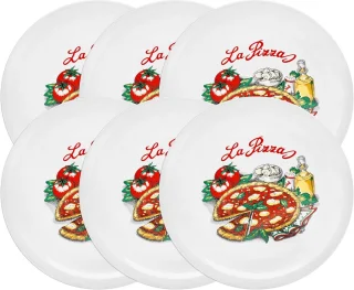 Napoli Design Pizzaborden - Set van 6
