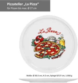 Napoli Design Pizzaborden - Set van 6